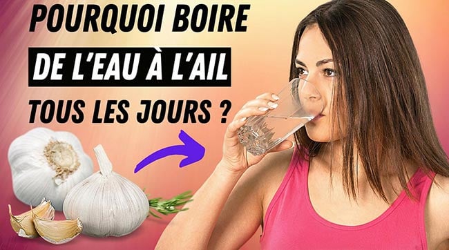 Pourquoi boire de leau lail tous les match input image