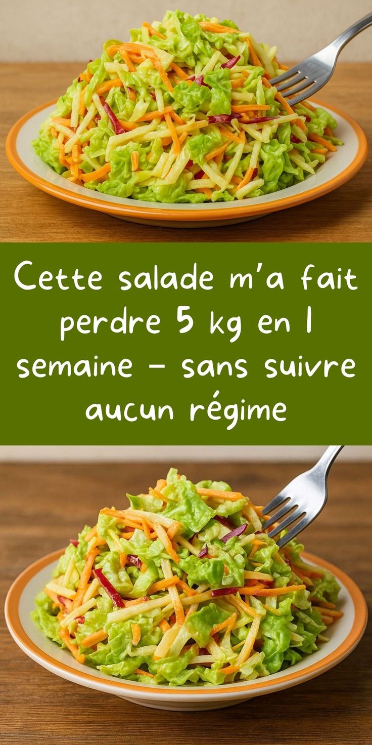 Cette salade m’a fait perdre 5 kg en 1 semaine – sans suivre aucun régime